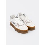 Shelvt Women's white sneakers with silver inserts | shoptok.hr