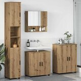  Set namještaja za kupaonicu 4 pcs hrast artisan 61 x 35 x 64 cm | shoptok.hr