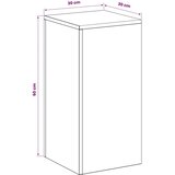  Stalak za biljke Rđa 30 x 30 x 60 cm Otporni čelik - Otporni čelik 1x (30 x 30 x 60 cm) | shoptok.hr