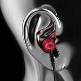 Dudao Kovinske žične ušesne slušalke s 3,5 mm mini priključkom, sive, (21979804) | Shoptok.si
