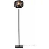 Good&Mojo Crna stojeća svjetiljka sa sjenilom od ratana (visina 130 cm) Tanami –