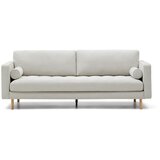 Kave Home Sofa sivo-bež od šenila 222 cm Debra – | shoptok.hr