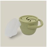 Interbaby sklopivi silikonski držač za grickalice Olive Green | shoptok.hr