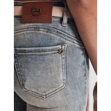 DStreet Jeansy damskie skinny push up niebieskie | Shoptok.si
