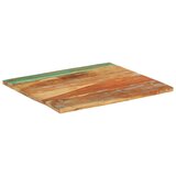  Pravokutna stolna ploča 70 x 80 cm 25 - 27 mm obnovljeno drvo | shoptok.hr