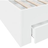  Okvir kreveta s ladicama bez madraca bijeli 90x200 cm | shoptok.hr