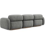 Makamii Siva sedežna garnitura iz tkanine bouclé 270 cm Ailani – | Shoptok.si