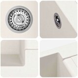  Umivalnica Bela 780 x 500 mm 80% Kvarc in 20% Smola - - Bela - 18.45 - 780 x 500 mm - 2025-vidaXL-Uvoz_2 | Shoptok.si