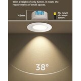 Aigostar 3x 85 mm LED vgradna svetilka - 4000 K | Shoptok.si