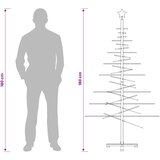  Drveno božićno drvce 180 cm Bambus i masivno borovo drvo | shoptok.hr
