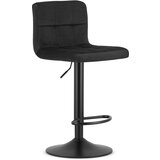 Brandless Hocker PROT - črni žamet / črna podlaga x 2, (22060672) | Shoptok.si