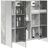  Kopalni&amp;scaron;ka ogledalna omara Betonsko siva 70 x 14,5 x 70 cm, (5000233343) Slike