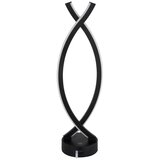 Globo LED namizna svetilka Hela (Višina: 410 mm, Črna, Topla bela) | Shoptok.si
