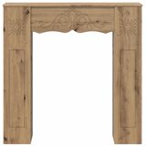 Okvir za kamin Hrast artisan 102 x 20 x 102 cm - Hrast artisan | shoptok.hr