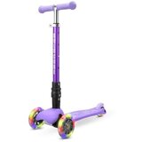 BOLDCUBE sklopivi mali romobil s tri kotača, Unicorn ljubičaste boje | shoptok.hr