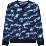 Pepe Jeans Sweater majica 'Terry' plava / mornarsko plava / svijetloplava
