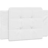 vidaXL Posteljni okvir z LED lučkami bel 80x200 cm umetno usnje, (21111971) | Shoptok.si