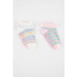 Defacto Baby Girl 2-pack Cotton Booties Socks cene