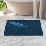 Wenko Temno modra tekstilna kopalniška preproga 50x80 cm Covelo – | Shoptok.si