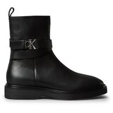 Calvin Klein ANKLE BOOT W/ METAL LOGO Crna | shoptok.hr