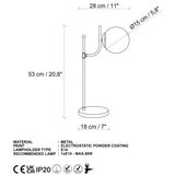 Opviq antler 13770 - black black table lamp | ePonuda.com