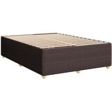  Okvir za krevet bez madraca tamnosmeđi 140 x 190 cm od tkanine | shoptok.hr