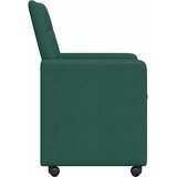  Blagovačke stolice s kotačima 2 pcs Tamnozelena 58 x 65 x 94 cm | shoptok.hr