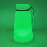 Fischer & Honsel Bela/rjava LED namizna svetilka (višina 20 cm) Bruno – | Shoptok.si
