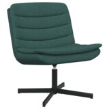  Vrtljiv stol Temno zelena 63 x 75 x 76 cm blago, (5000288980) | Shoptok.si