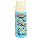Plava/krem dječja termosica 350 ml Butterfly Garden –
