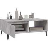  Stolić za kavu boja betona 90 x 60 x 35 cm konstruirano drvo | shoptok.hr