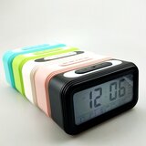 Venisymlis Črna Digitalna Budilka Jutranja Budilka, Tiha Digitalna Budilka Na Baterije, (22060103) | Shoptok.si