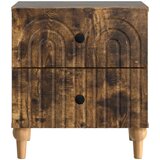  Noćni ormar Dimljeni hrast 43 x 34,5 x 48 cm Konstruirano drvo | shoptok.hr