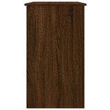  Pisalna miza rjavi hrast 90x45x76 cm konstruiran les, (20600988) | Shoptok.si