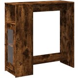 vidaXL Barski stol s držačima boja hrasta 101x40x103,5 cm drveni | shoptok.hr