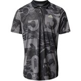 Adidas Tehnička sportska majica 'Club Graphic' siva | shoptok.hr