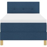  Krevet na podlozi s madracem plavi 100x200 cm tkanina | shoptok.hr
