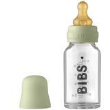 Bibs staklena flašica za bebe complete set 110ml, sage Cene