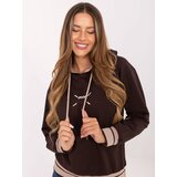 RELEVANCE Sweatshirt-RV-BL-A857.47-dark brown | Shoptok.si