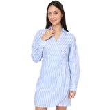 La Modeuse Kratke obleke 70639_P165095 Modra cene