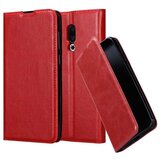 Cadorabo Ohišje, združljivo z MEIZU 16 v rdeče jabolko - Zaščitni ovitek z magnetnim zapiranjem, stoječo funkcijo in režo za kartice, (20550205) | Shoptok.si