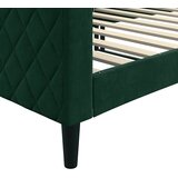  Dnevni krevet tamnozeleni 90 x 200 cm baršunasti | shoptok.hr