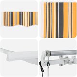  Povlačivi tende Žuta 300 x 200 cm tkanina | shoptok.hr
