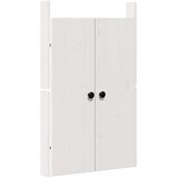 vidaXL Vrata za zunanjo kuhinjo Bela 50x9x82 cm Trdno Leseno Pine | Shoptok.si