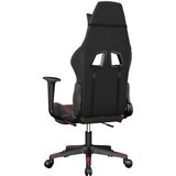  Masažni igralni stol z oporo za noge črno in Rdeča umetno usnje, (21152337) | Shoptok.si