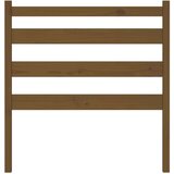  Posteljno vzglavje medeno rjavo 81x4x100 cm trdna borovina, (20684355) | Shoptok.si