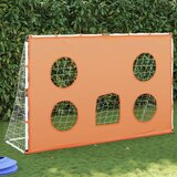 vidaXL Otroški nogometni gol s ponjavo in žogo 182x62x118 cm | Shoptok.si