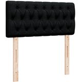  Box spring krevet s madracem crni 90x190 cm od tkanine | shoptok.hr
