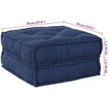  Modularna sofa 2 pcs Indigo 140 x 70 x 36 cm Tkanina | shoptok.hr