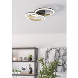 Eglo 901224 - led prigušiva stropna svetiljka calliera LED/20W/230V crna/zlatna | Eponuda.com